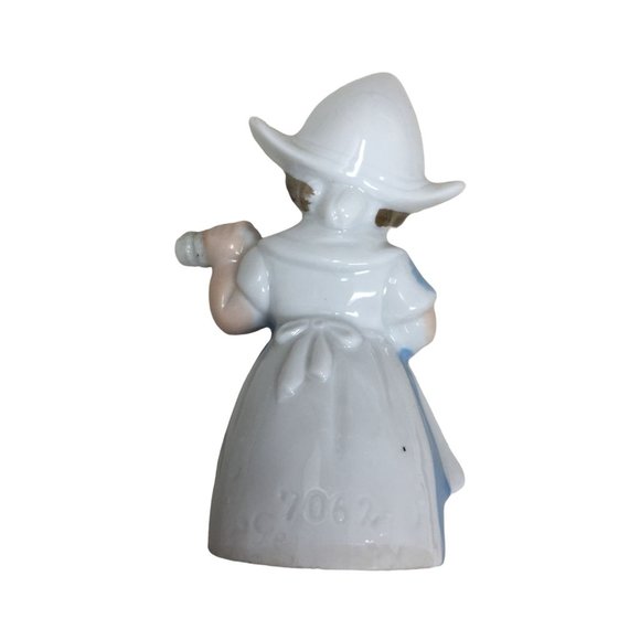 Small Vintage Mid Century Milkmaid Figurine Woman- Made in Germany - Picture 4 of 5